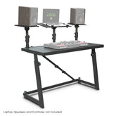 Gravity FDJT 01 Professional DJ Desk / Workstation Table
